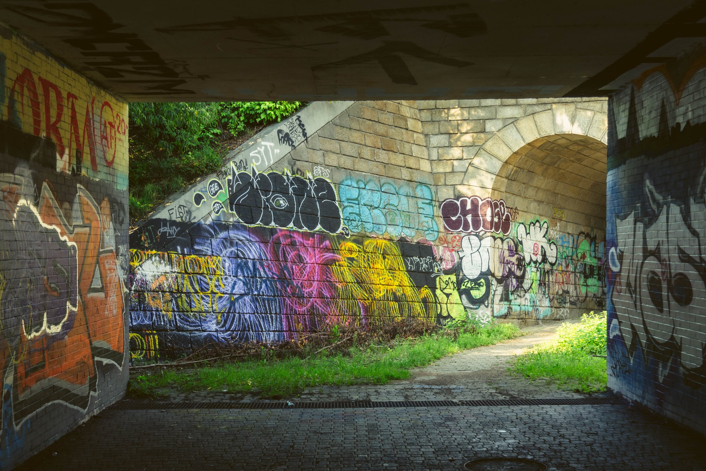 Graffiti in Tunnels